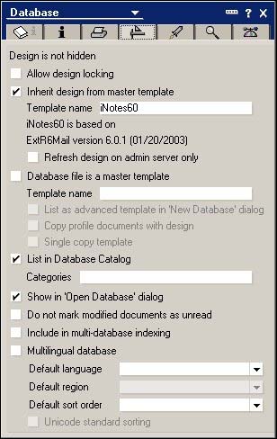 Database Design Property