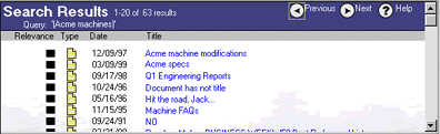 Search Results