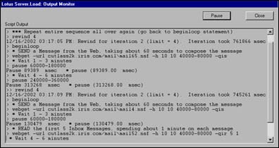 Output monitor