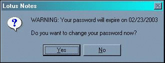 Password prompt box