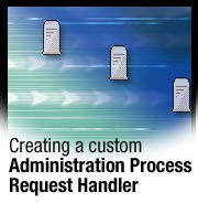 Creating a custom Administration Process Request Handler