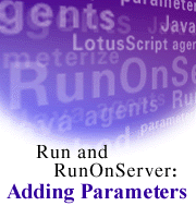 Run on RunOnServer: Adding Parameters