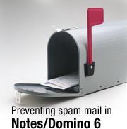 Preventing spam mail in Notes/Domino 6