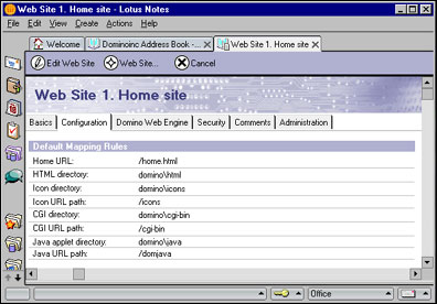 Default directory rules