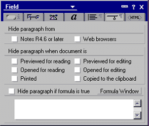 Hide tab of the properties box