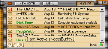 NotesBuddy from IBM Alphaworks