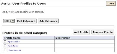 Assign User Profiles to Users