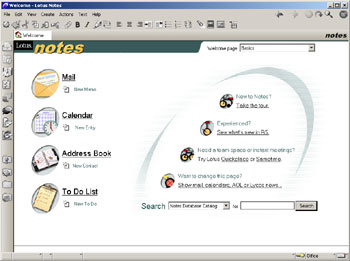 R5 Welcome page