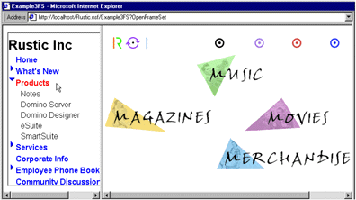 An Outline as a Web applet