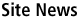 Site News